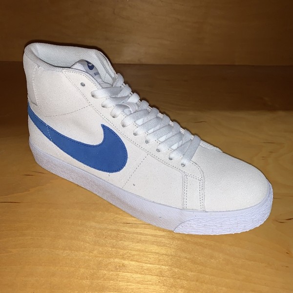 Nike Sb Zoom Blazer Mid White Team Royal Footwear Adult At Westside Tarpon