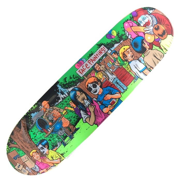 CACTUS JACK PAISLEY SKATE DECK