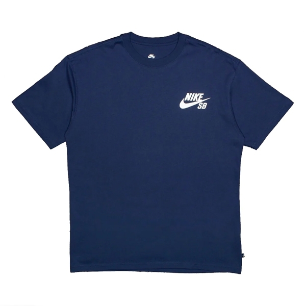 Nike SB Chest Logo (Navy) Shirts at Westside Tarpon