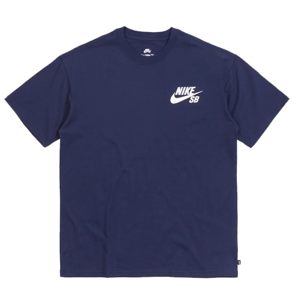 Nike SB Logo Tee (Navy) Clothing Shirts at Westside Tarpon