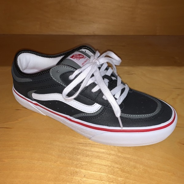 vans rowley black white