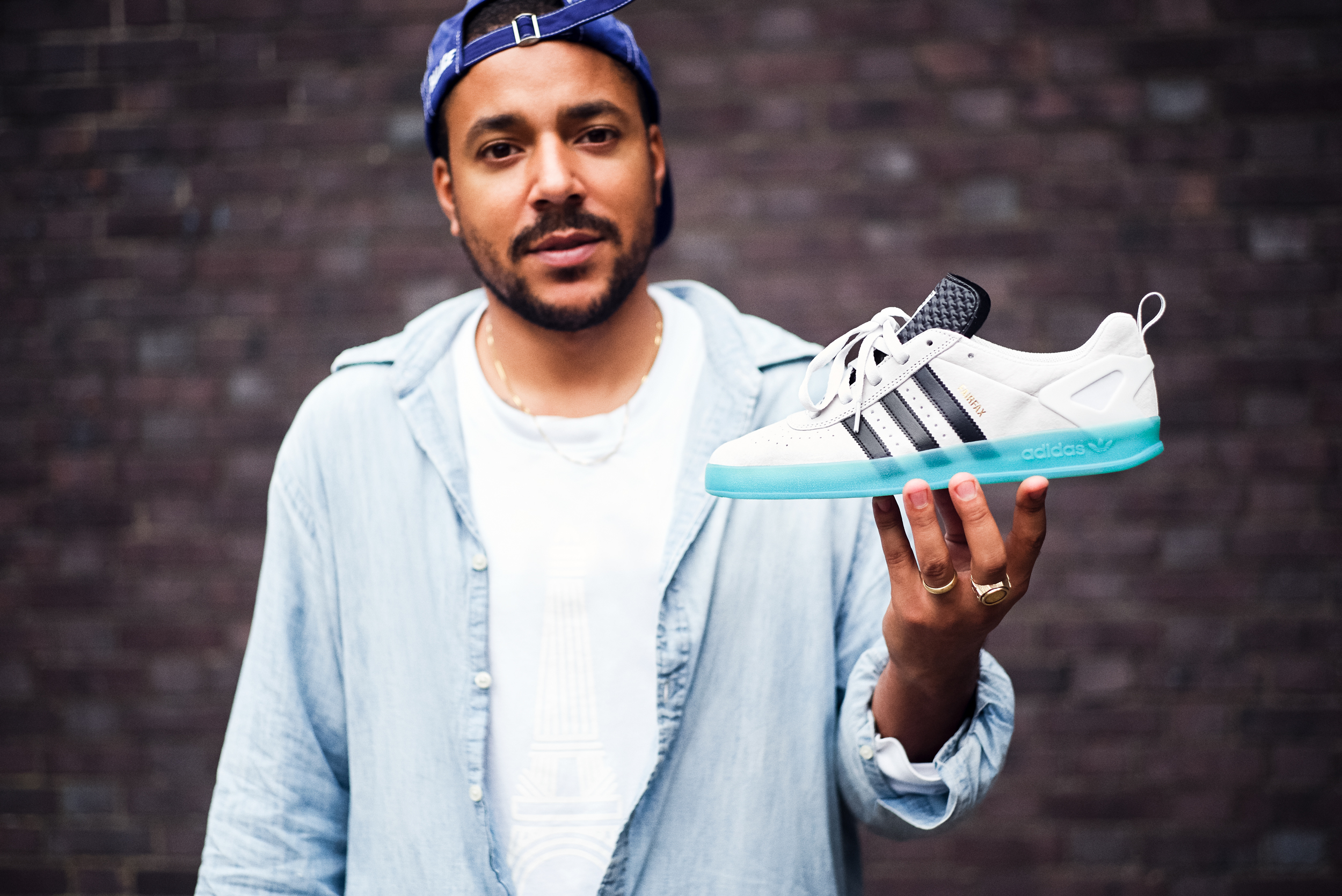 レア美品Palace x Adidas パレス コート アディダス スケート Cowtown