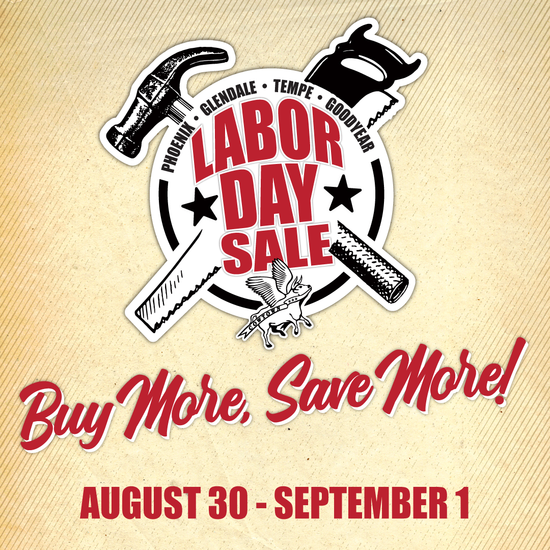 Labor Day Sale 8/30 - 9/1