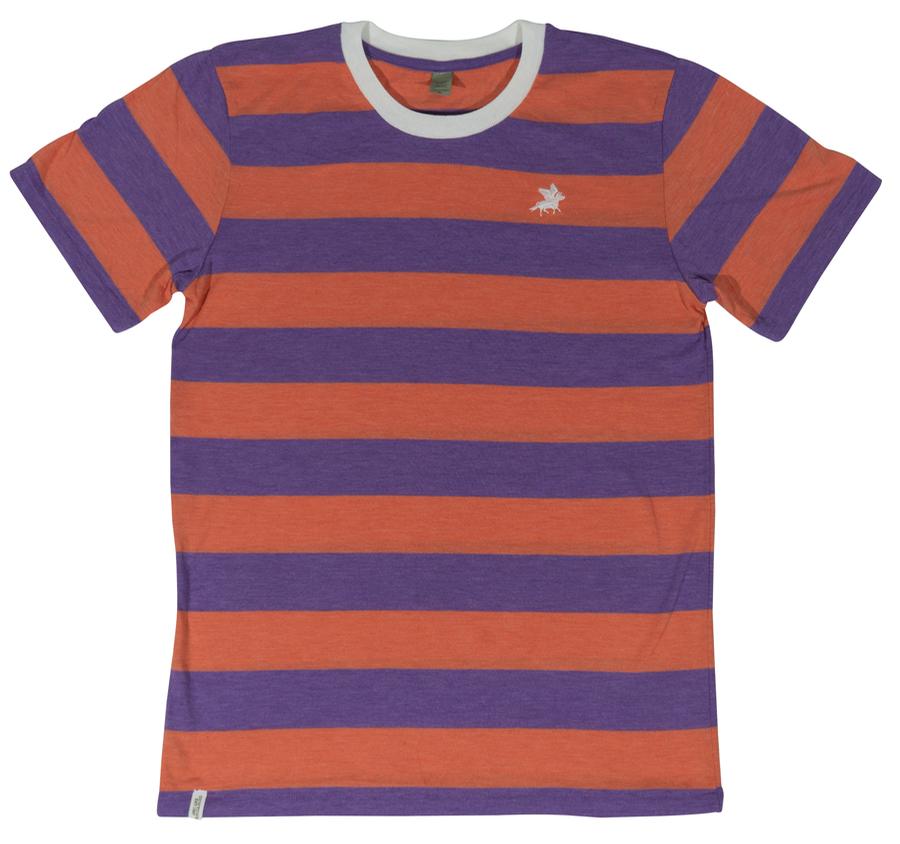 purple and orange shirt