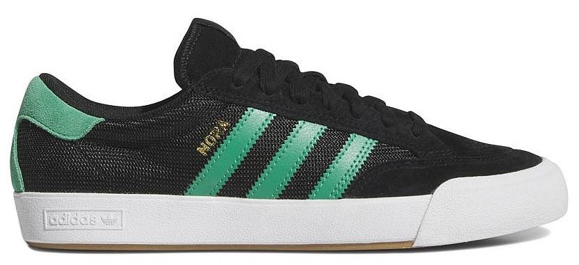 adidas gazelle silver green womens adidas Nora Core Black/Court Green/Cloud White 8