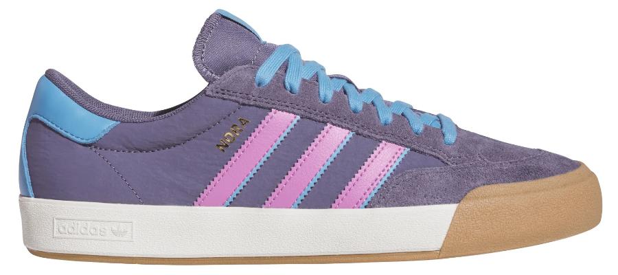 adidas gazelle silver green womens Adidas Adimatic Mid x Maité Victory Blue Magic Lilac Skate Shoes main image 0