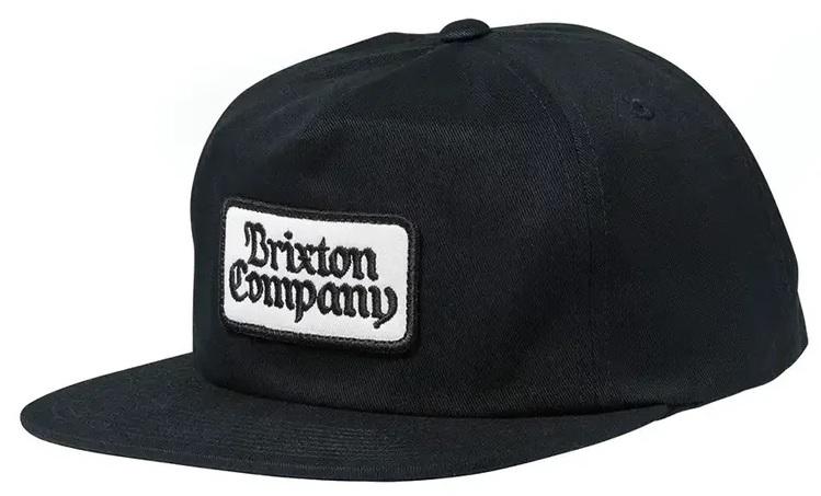 Brixton Norvell Mp Snapback Hat, black, 11689-black – Norwood