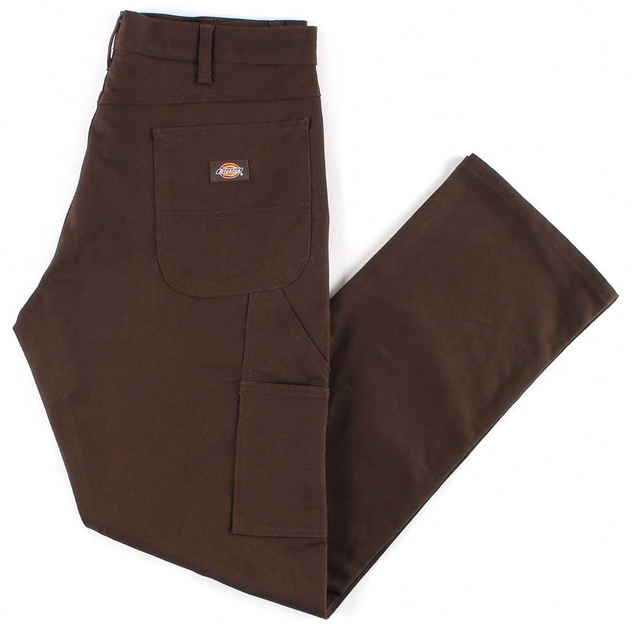 Dickies 872 Slim Work Trousers - Chocolate Brown | Flatspot