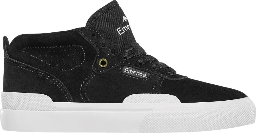 Emerica Pillar Youth (Black/White/Gold) Youth at Tempe