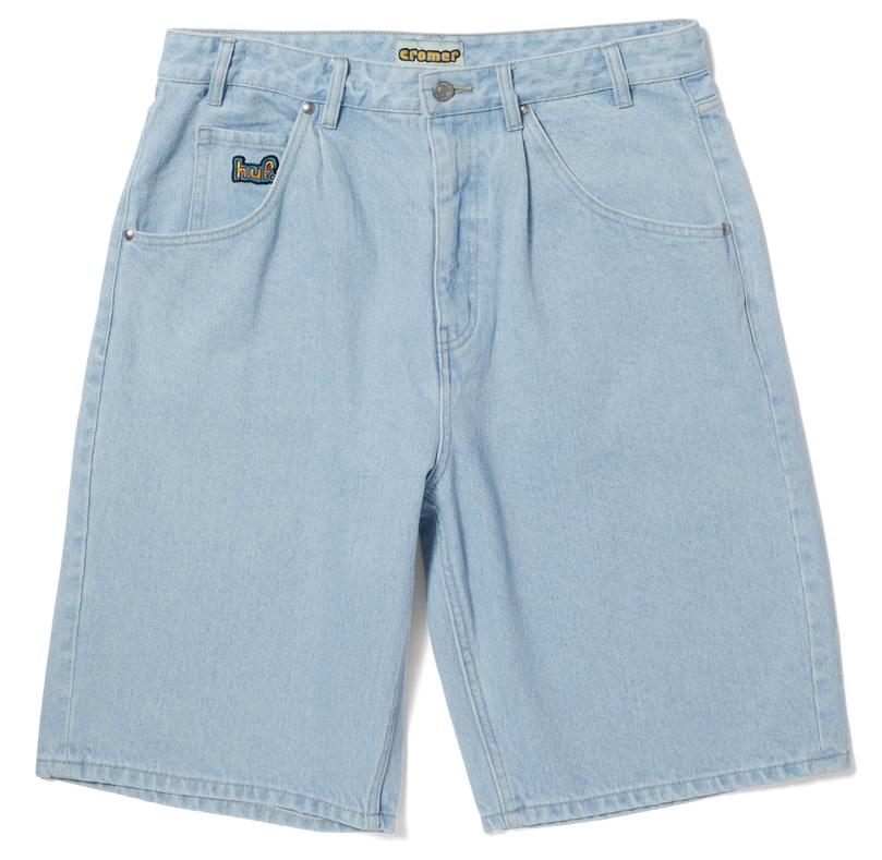 【HI FI FNK】Buggy Linen Denim Shorts Cinch Mid-thigh Women's Shorts - Medium Wash | Levi's® US