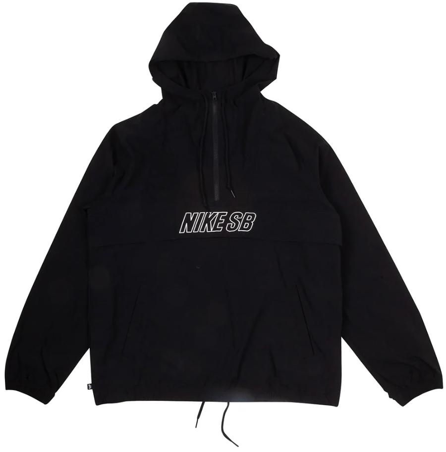 Supreme Sleeve Tape Anorak Black Aqua S/S 17 | eBay