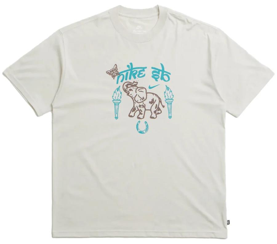 【NIKE】 25SS Nike SB Max 90 Elephant T-shirt Nike SB Max90 Elephant Skate Tee - Light Bone