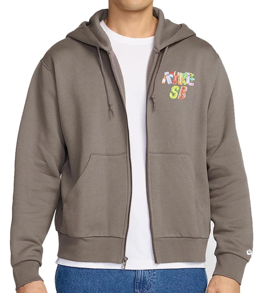 STONE ｜HOODIES/ZIP-UPS (63854 Cotton Fleece with Drop Shoulder Zip Hoodie - Stone – Hours