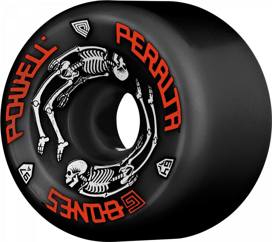 トップス 90s Powell \"Bones Weels\" Skate One Tag 1990s Powell Bones Double Radials Skateboard Wheels 40mm
