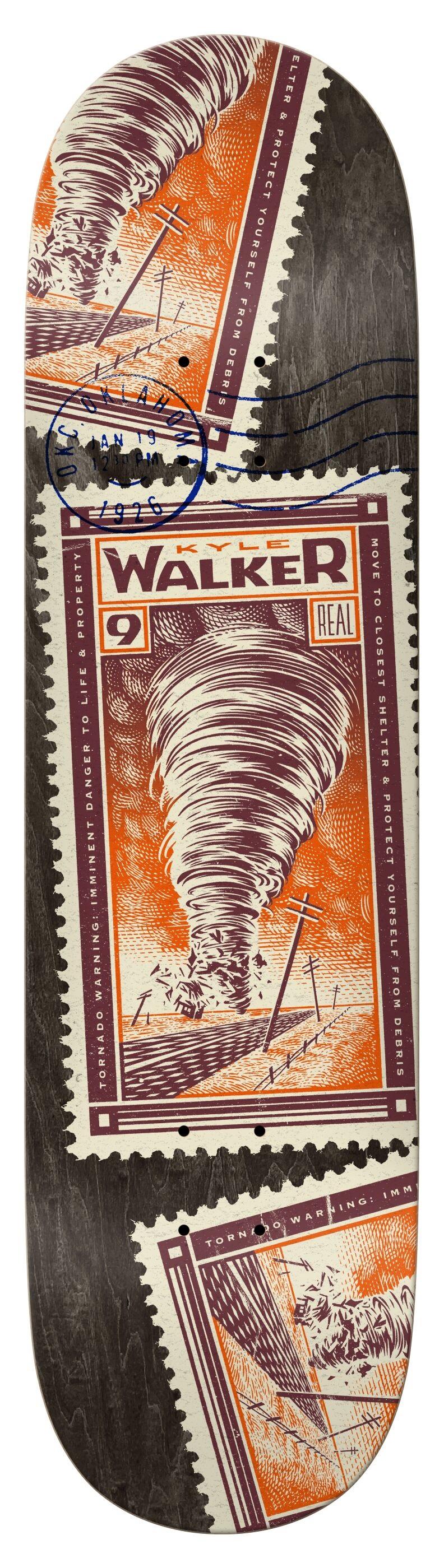 Deck Kyle Walker Pro Model - Full SE Shape 8.06 X 31.5 Inch 100