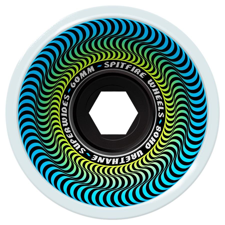 Spitfire Skateboard Wheels & Bronson Bearings Combo - Choose Your Size & Color