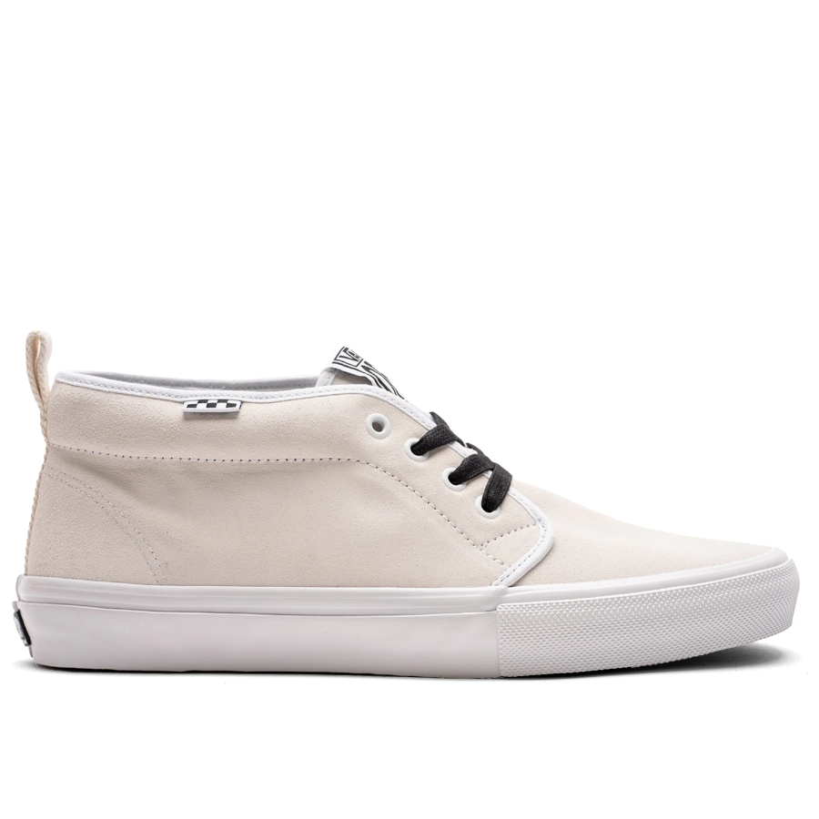 国内配送 VANS CHUKKA NAVY /WHITE Chukka Low Sidestripe Shoe in Navy Blue / Grey | Vans