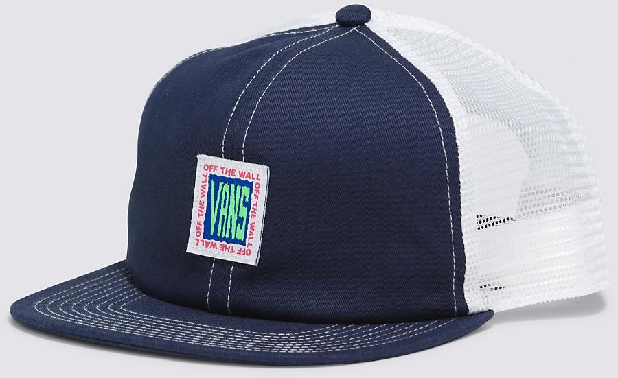 Vans Higher Place Unstructured Trucker Hat - Dress Blues