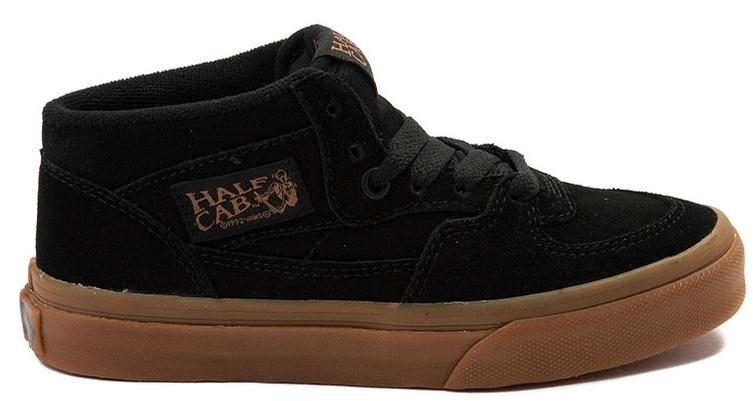 vans half cab black black