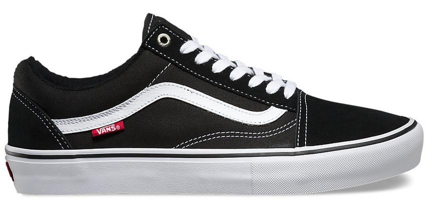 vans old skool pro black and white