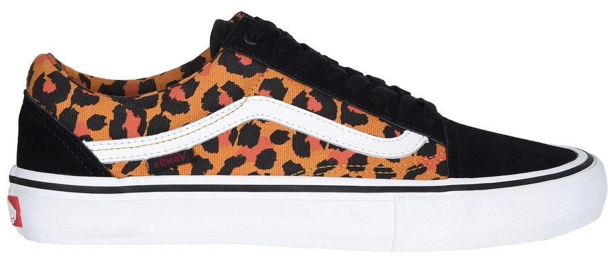 vans old skool pro punk black true white