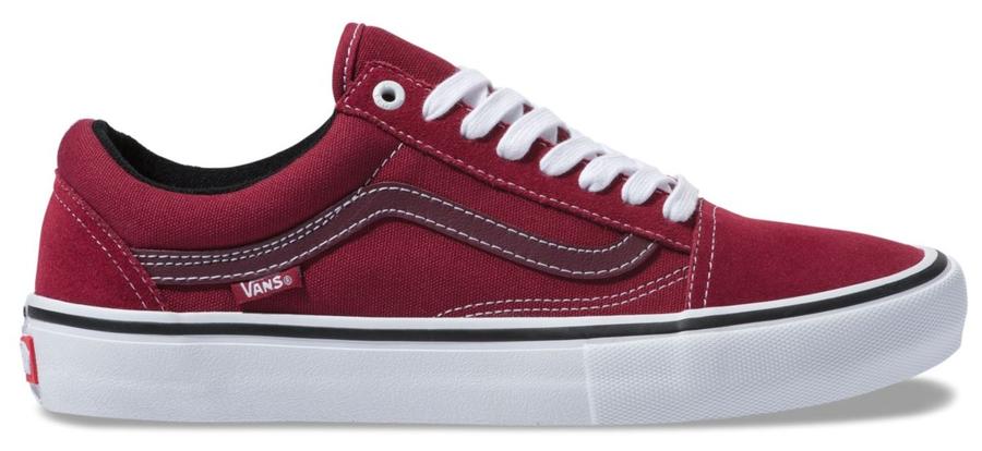 vans old skool rumba red