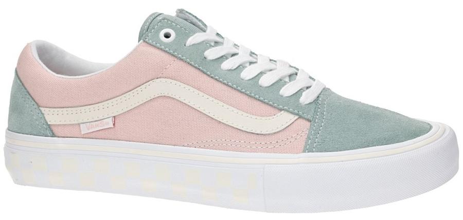 vans old skool peach suede