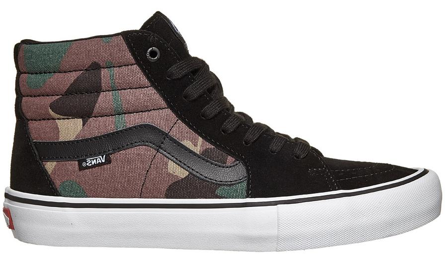 vans sk8 hi pro black