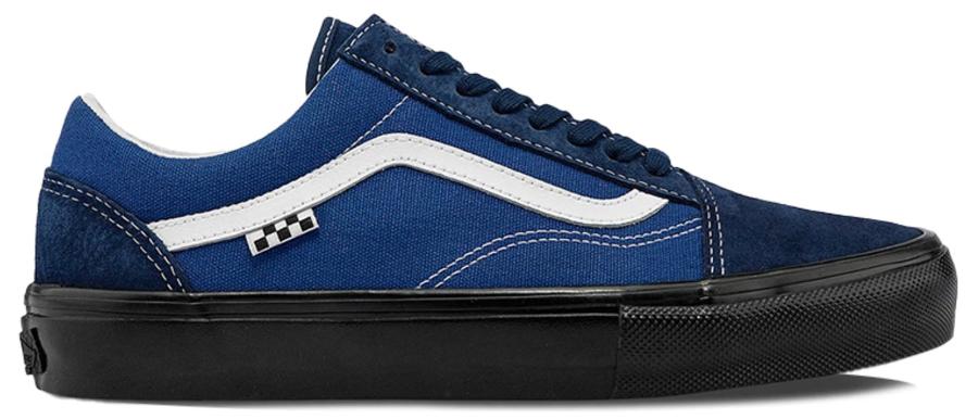 Vans Old Skool Skate Shoe - Navy / White