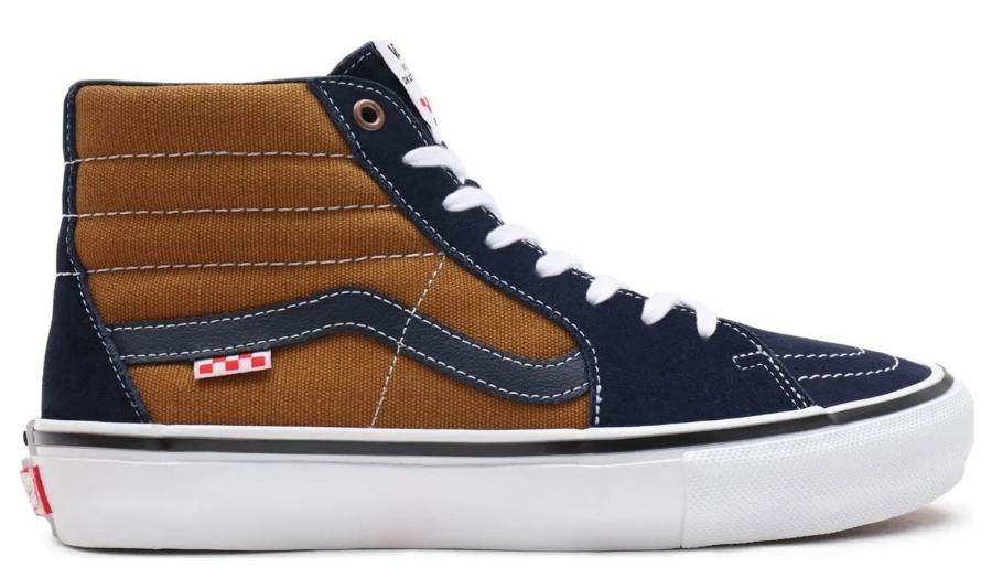 vans sk8 hi golden brown