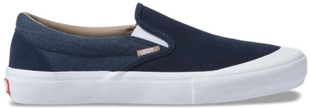 vans dress blues slip on