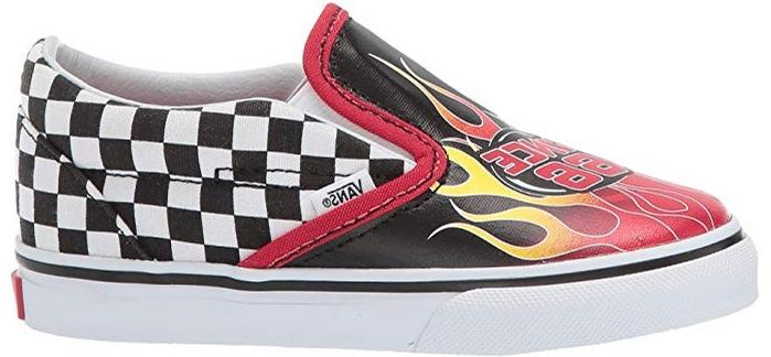 vans toddler flame