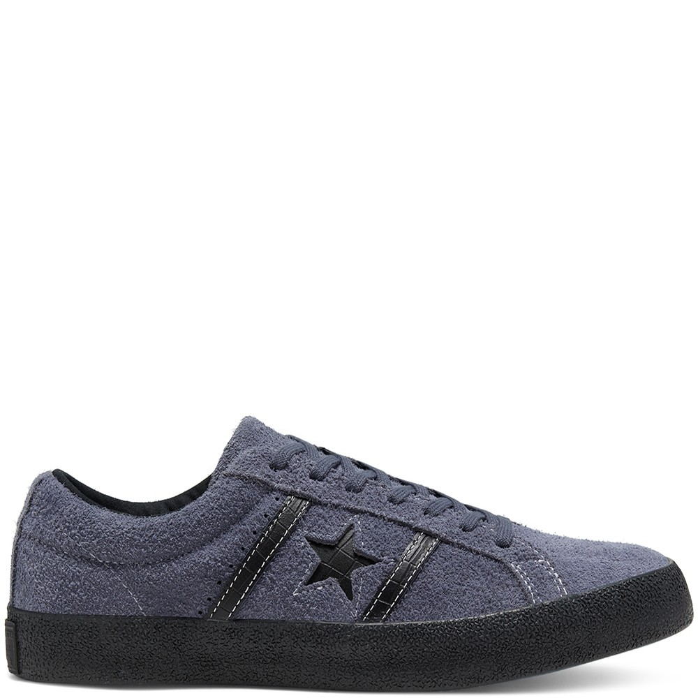 one star academy low top black