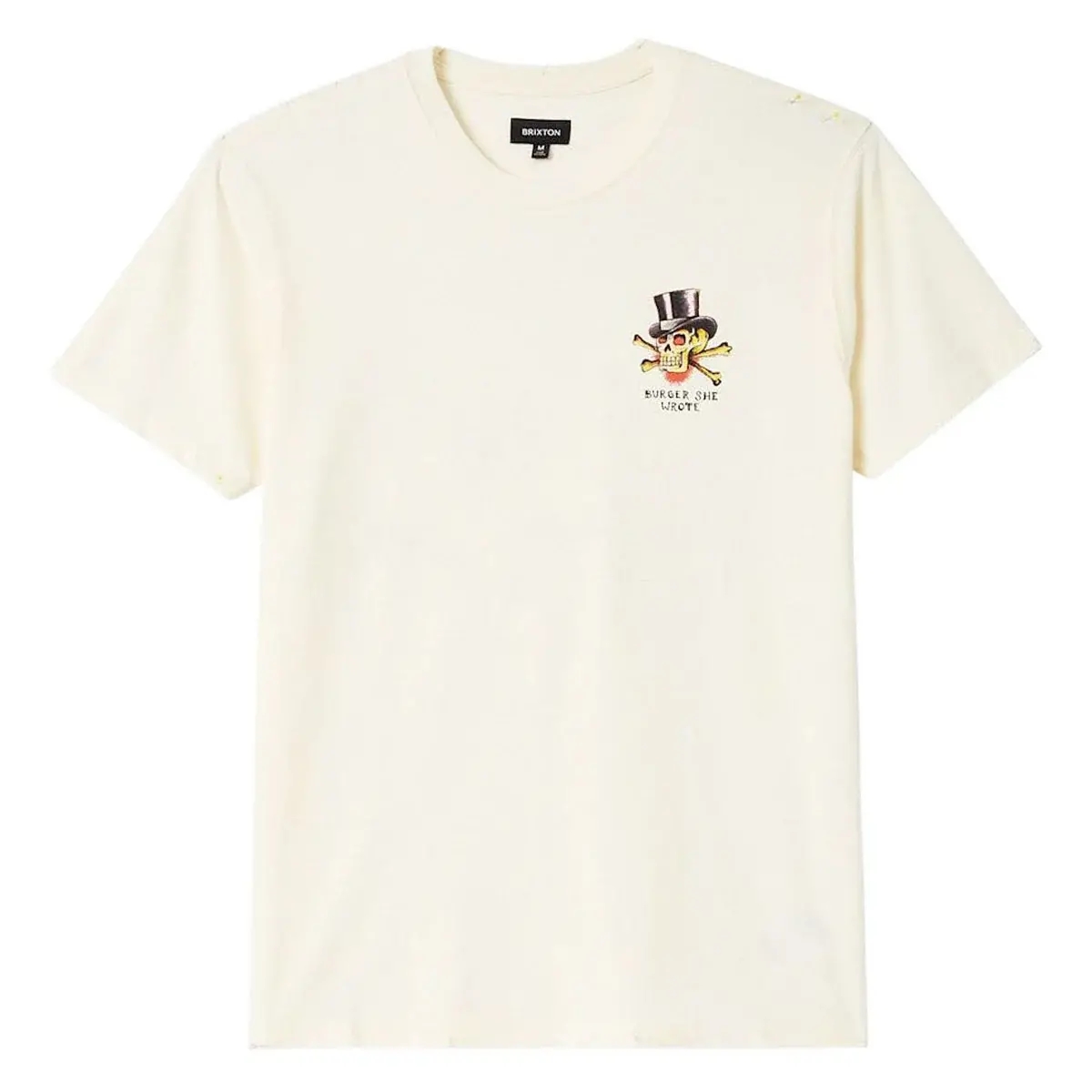 Burger She Wrote S/S Tee (Natural)