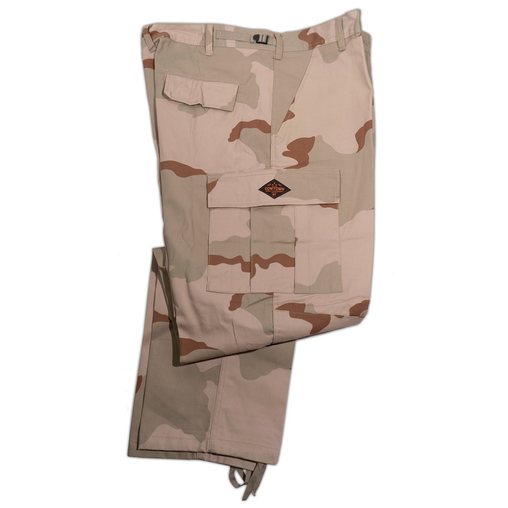 tri color camo pants