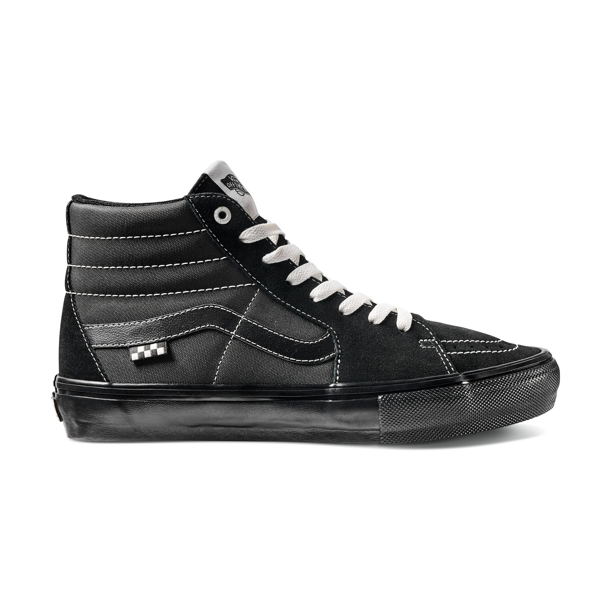vans skate high grey