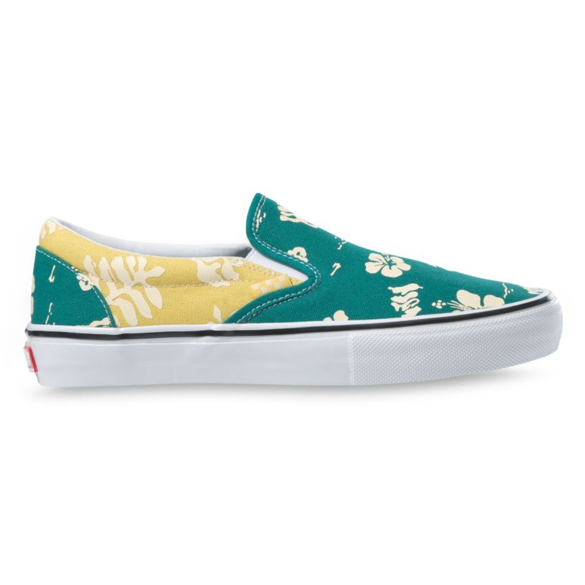 vans slip on aloha