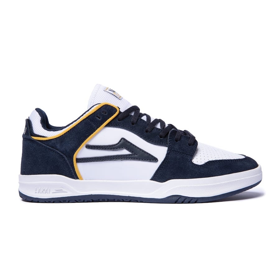 Telford Low (Navy/White Suede)