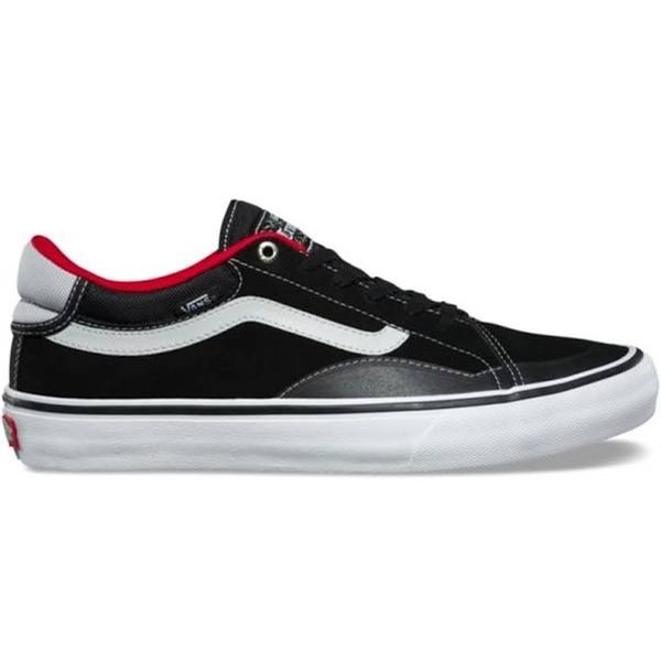 white red and black vans