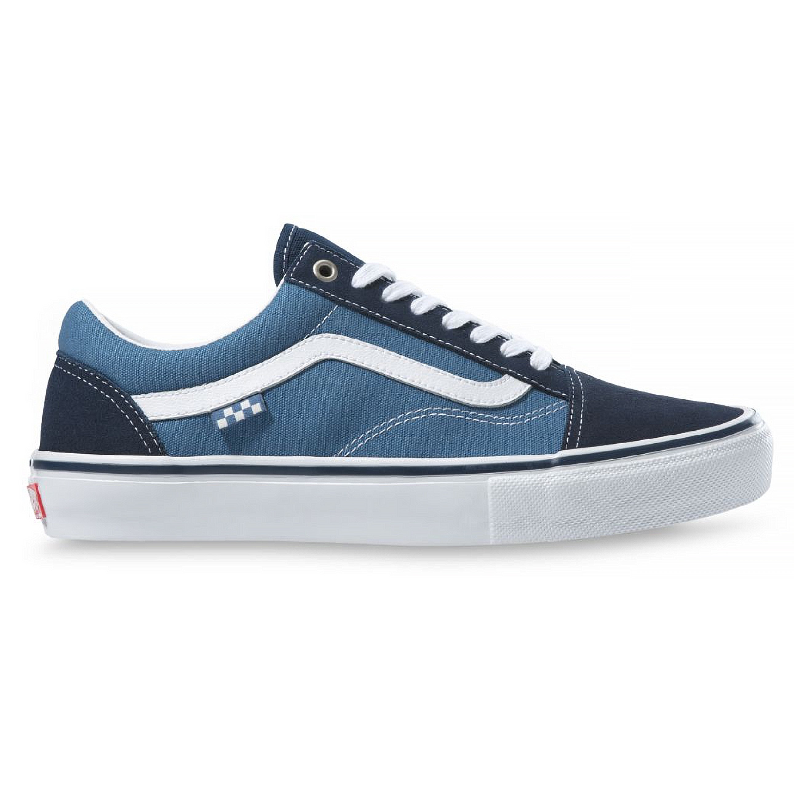 Vans Skate Old Skool Shoes - Navy/White 8