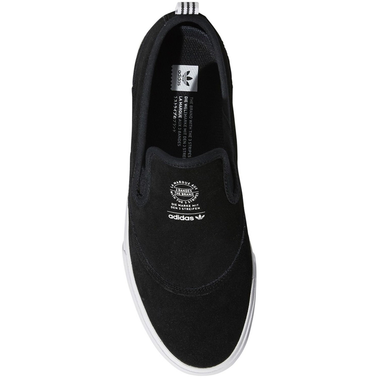 adidas matchcourt slip on all black