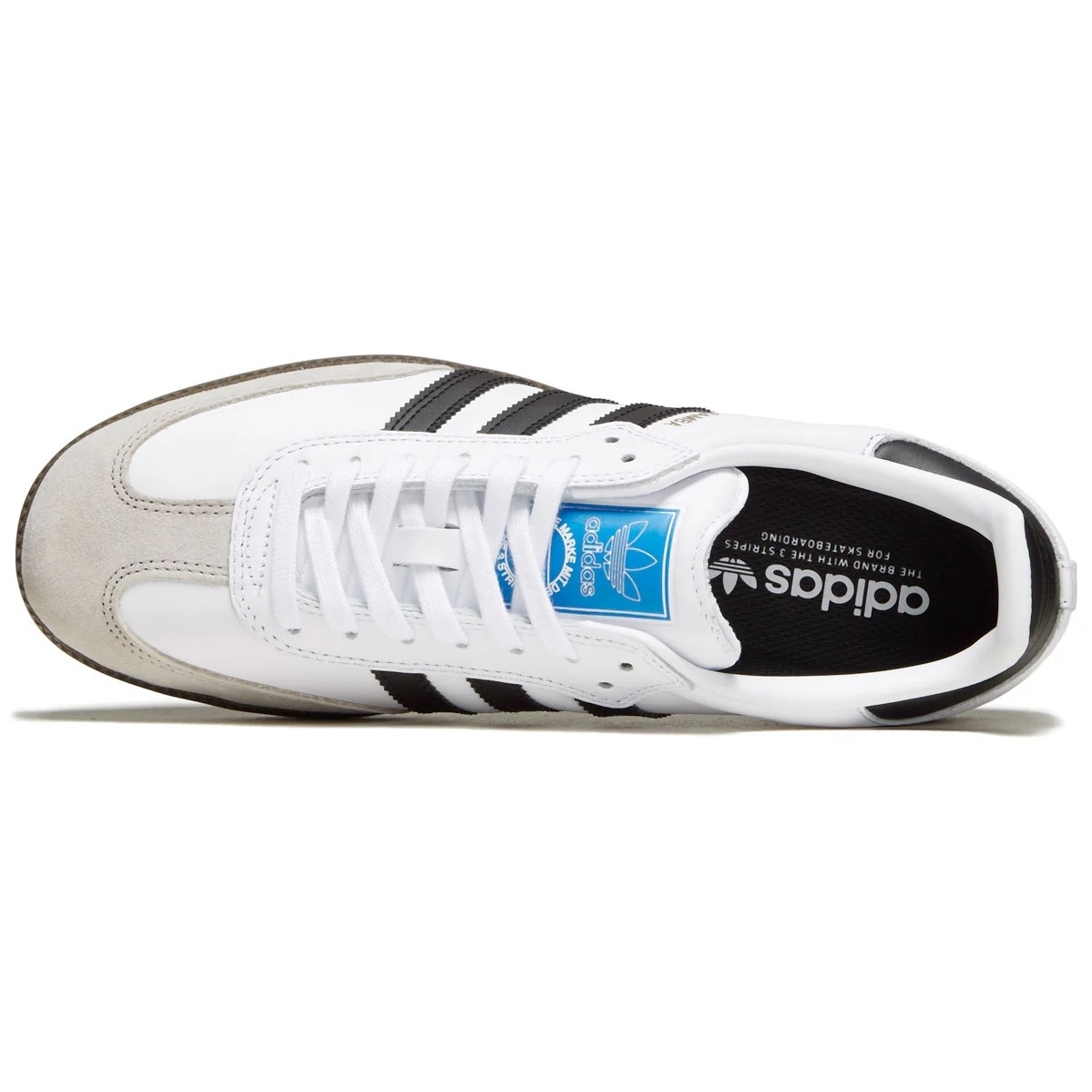 adidas gazelle silver green womens Adidas Samba ADV White/Black/Gum SALE – 561 Skate main image 0