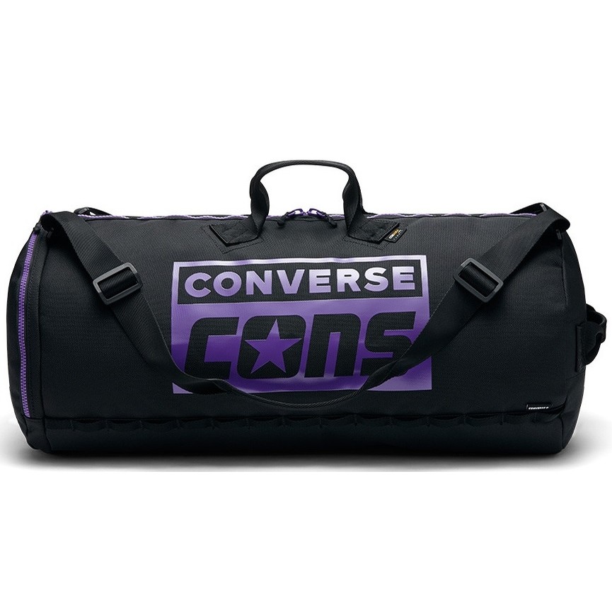 converse duffle bag black