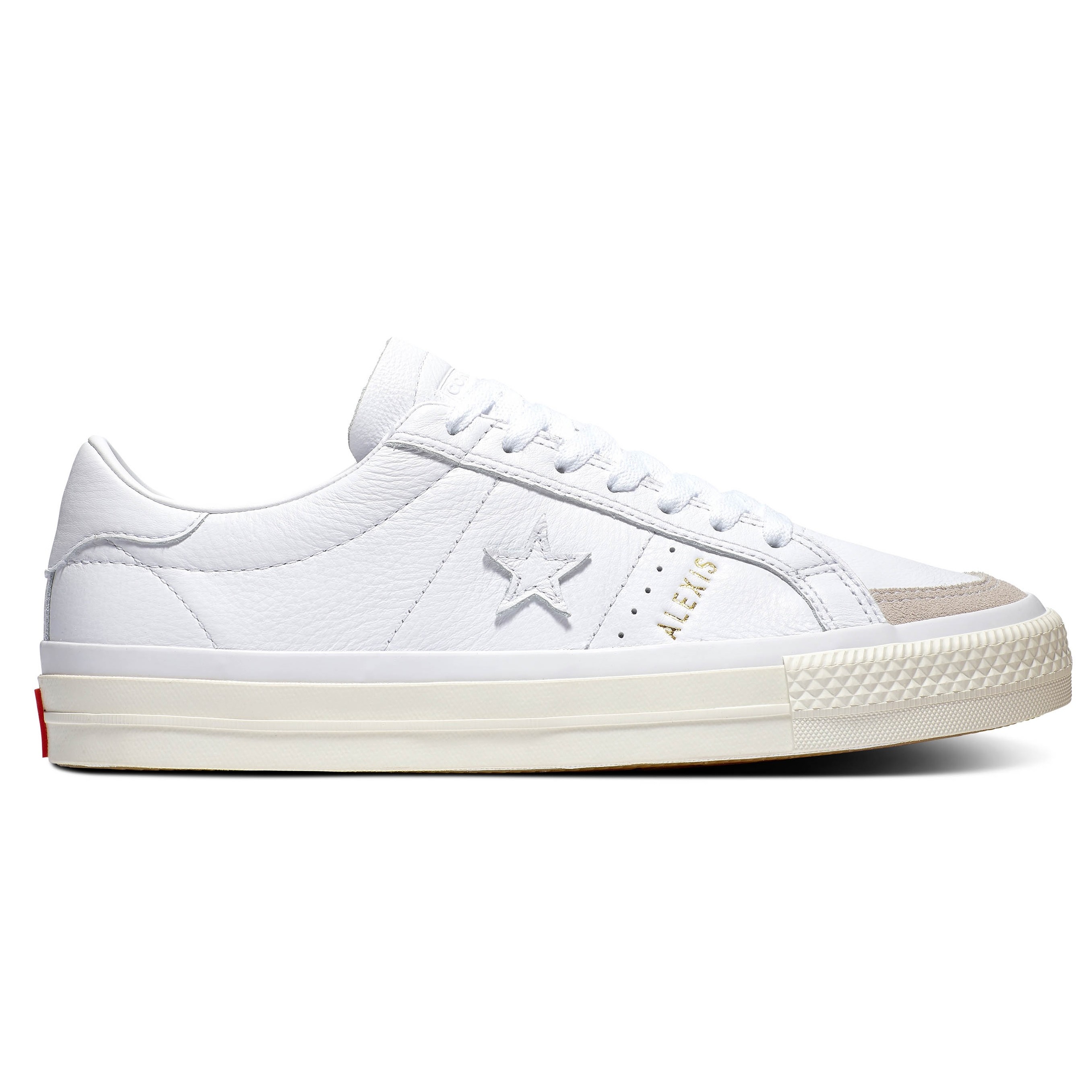 converse one star ox white leather