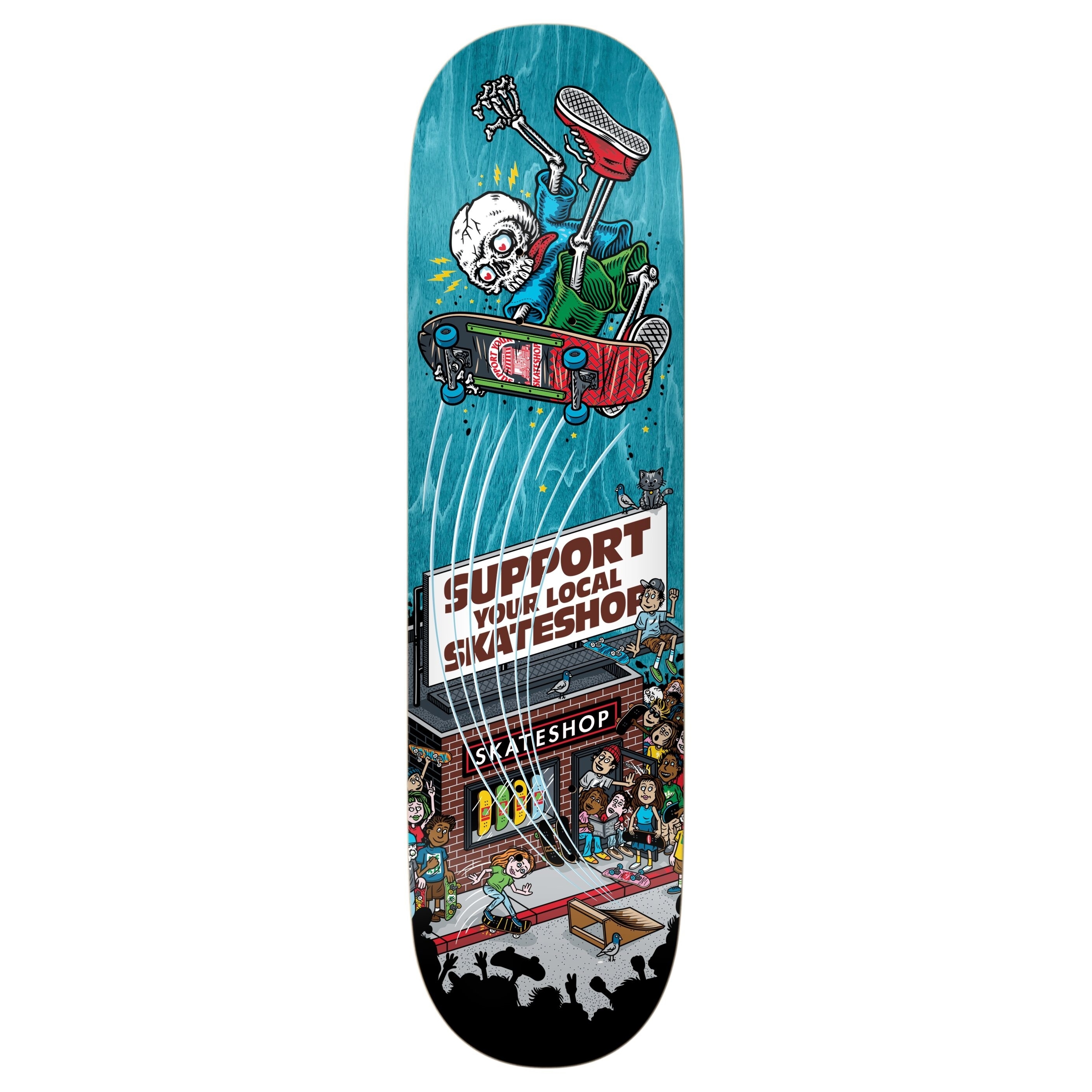Supreme - 【HOCKEY】 8.25 baghead2 Hockey DJ Baghead 8.25'' Skateboard Deck | EMPIRE