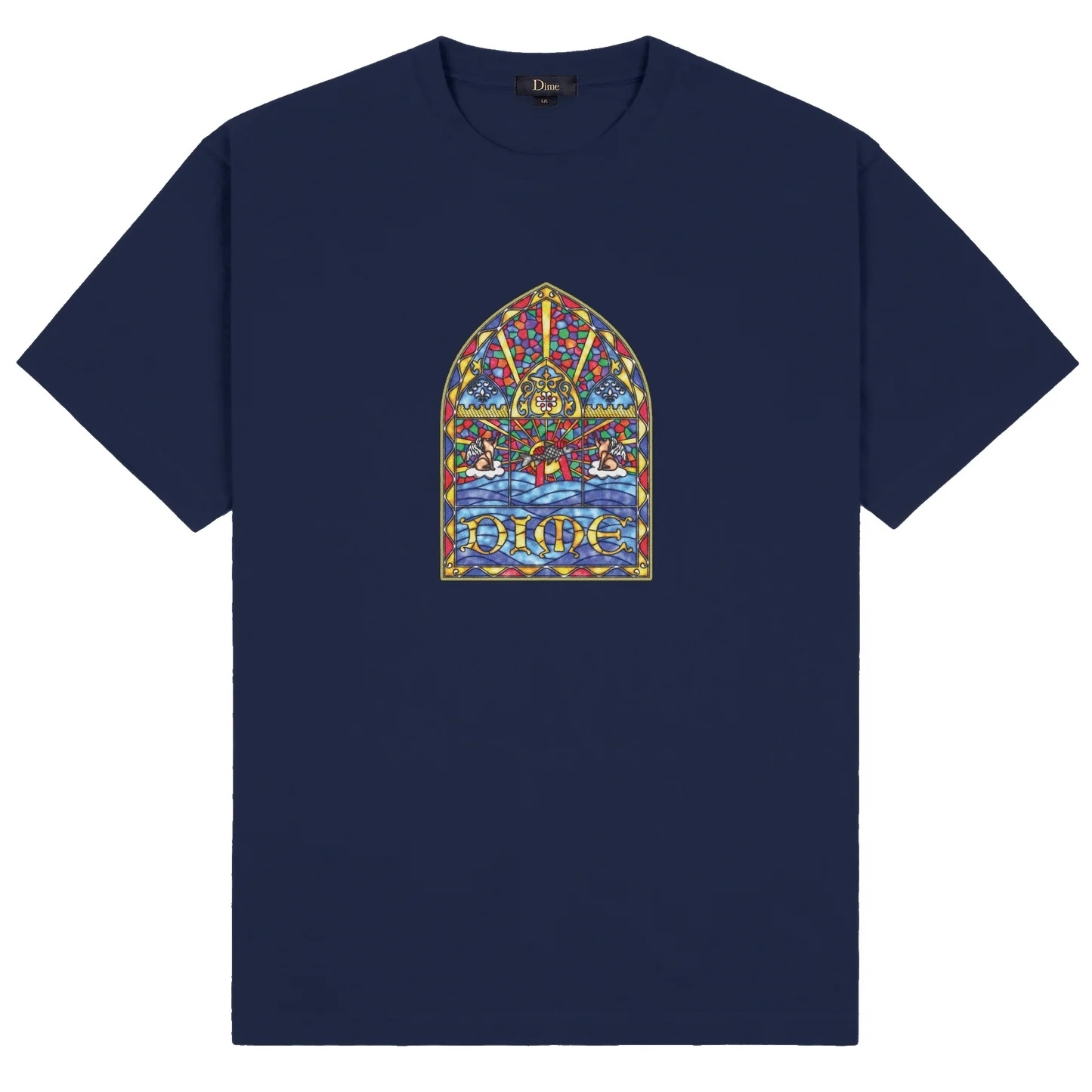 【DIME】HOLY T-SHIRT / NAVY Cowtown