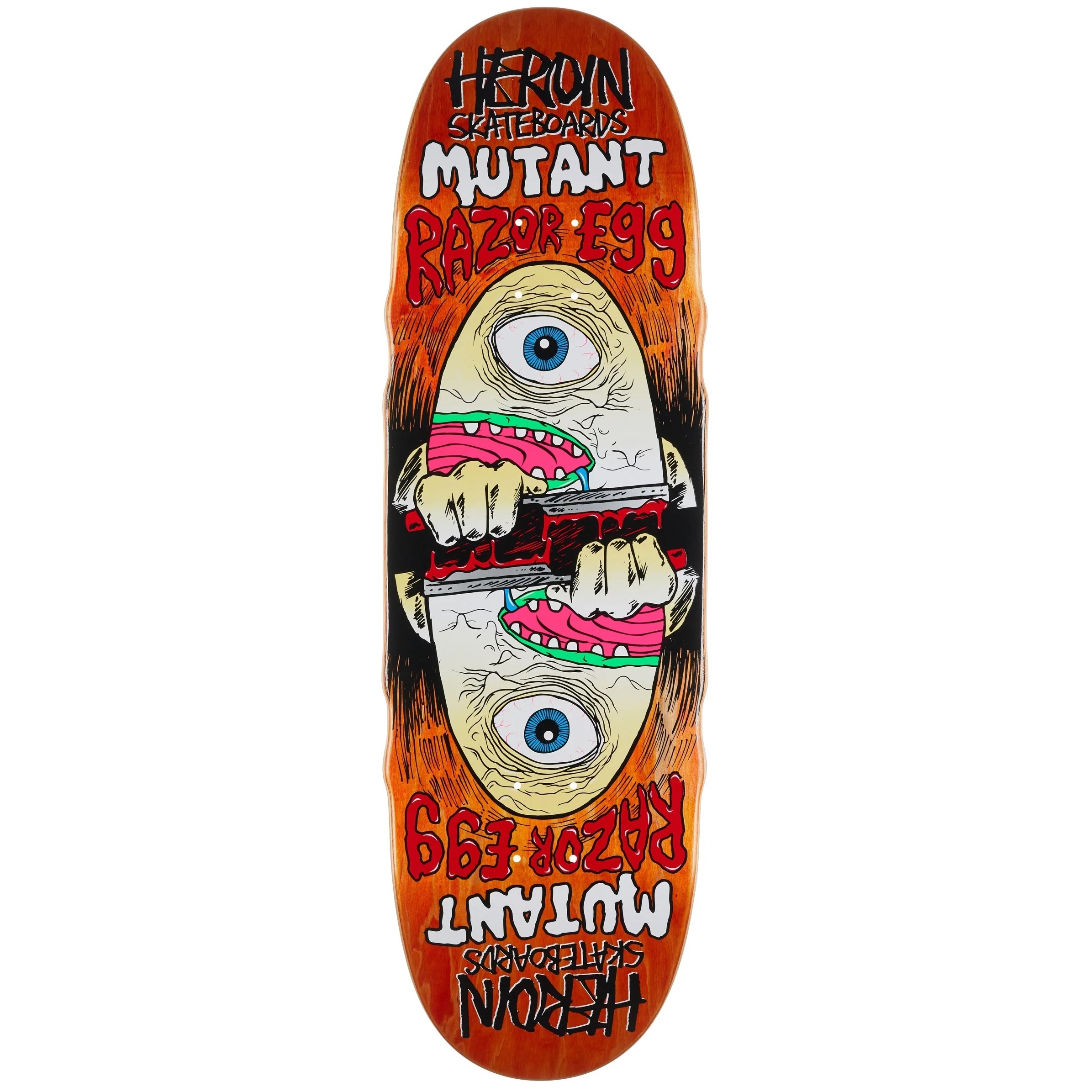 HEROIN 9.5 デッキ　エッグ Heroin Holo Egg Symmetrical 9.5