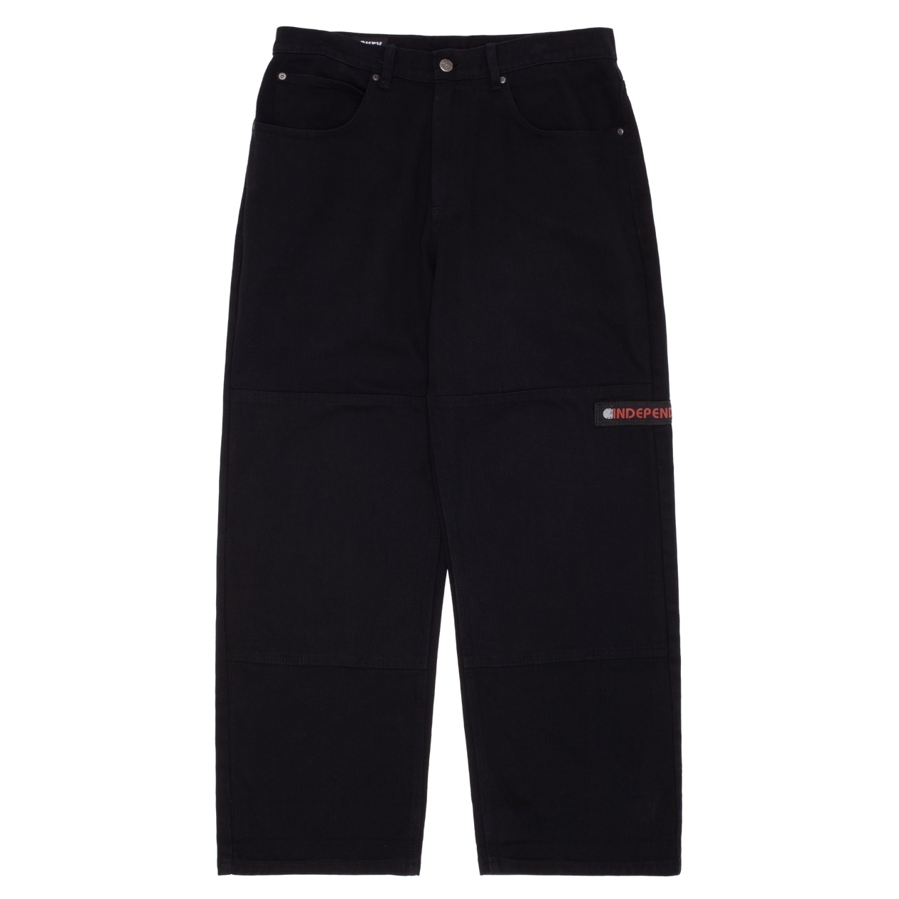 Hockey x Independent Double Knee Jean (Black)