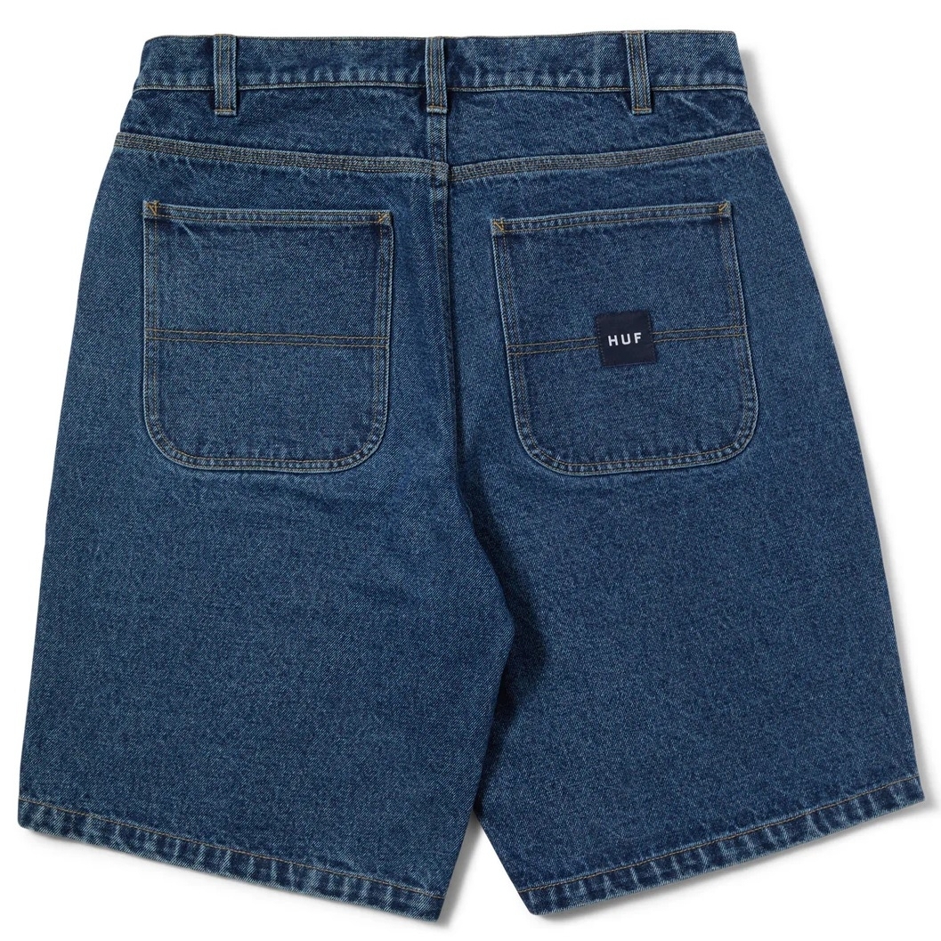【HI FI FNK】Len Bermuda Denim Vintage Men's 38 Shorts GodBody - Platinum GB Wide Leg