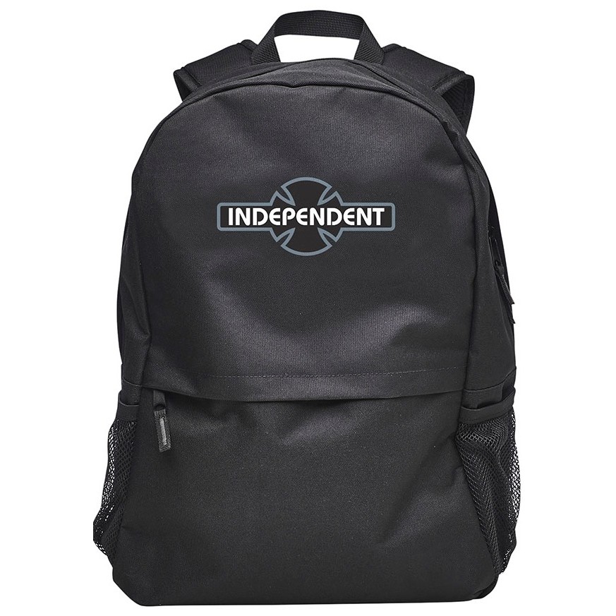 slim black backpack
